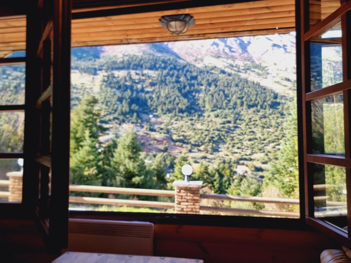"Nest" The Wooden Suite By Ski Alure Eptálofos Exterior foto