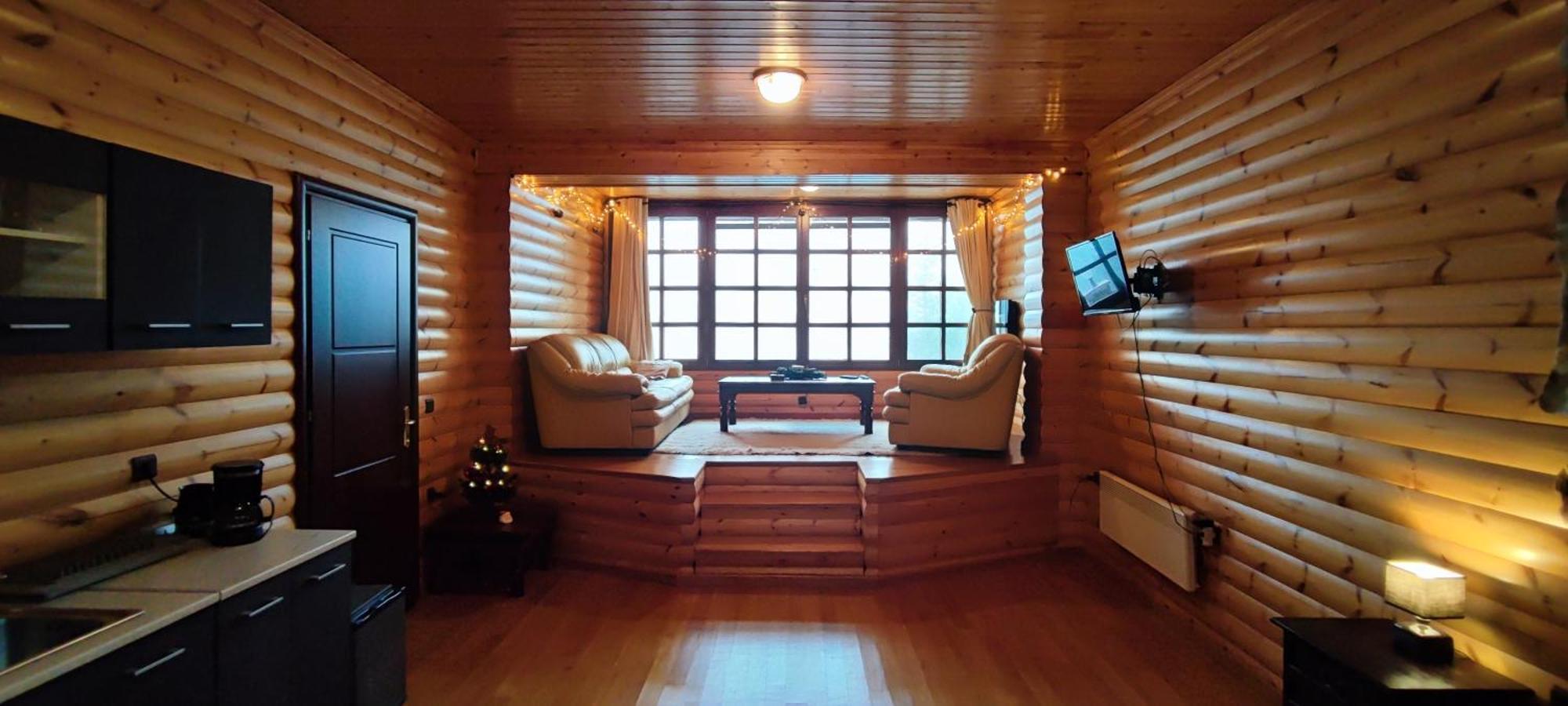 "Nest" The Wooden Suite By Ski Alure Eptálofos Exterior foto
